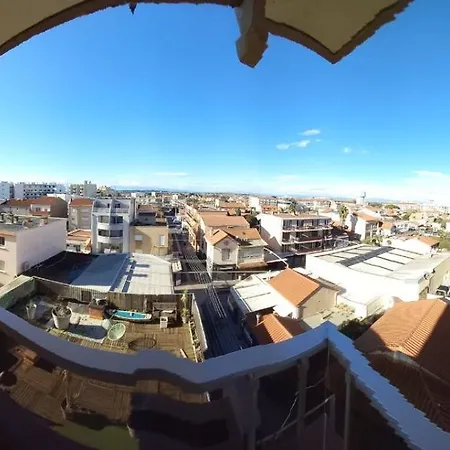 Apartment T2 Vue Laterale 1 Ligne Clim Canet-en-Roussillon